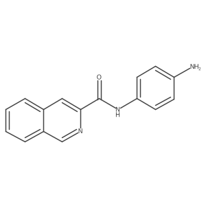 N-(4-Aminophenyl)-3-isoquinolinecarboxamide Structure