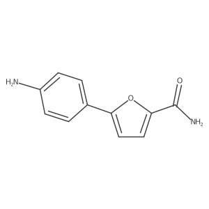 5-(4-Aminophenyl)furan-2-carboxamide Structure