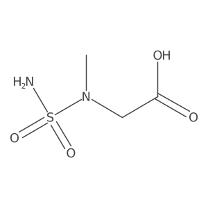 2-[Methyl(sulfamoyl)amino]acetic acid结构式