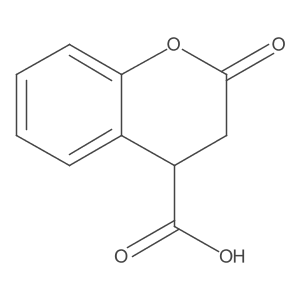 2-Oxochroman-4-carboxylic acid结构式