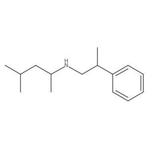 (4-Methylpentan-2-yl)(2-phenylpropyl)amine Structure