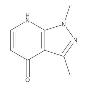 1,3-dimethyl-1H-pyrazolo[3,4-b]pyridin-4-ol Structure