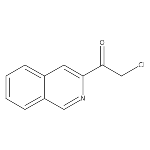 2-Chloro-1-(isoquinolin-3-YL)ethanone结构式