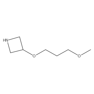 3-(3-Methoxypropoxy)azetidine结构式
