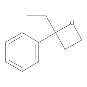 (2S)-2-Ethyl-2-phenyloxetane结构式