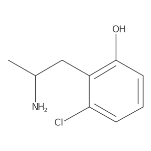 2-[(2R)-2-aminopropyl]-3-chlorophenol Structure