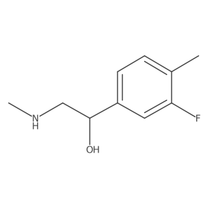 1-(3-Fluoro-4-methylphenyl)-2-(methylamino)ethan-1-ol结构式