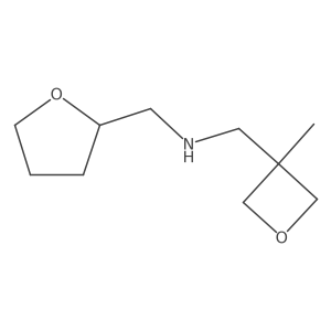 1-(3-Methyloxetan-3-yl)-N-((tetrahydrofuran-2-yl)methyl)methanamine结构式