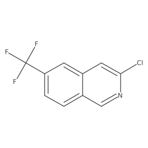 3-Chloro-6-(trifluoromethyl)isoquinoline Structure