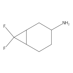 7,7-Difluorobicyclo[4.1.0]heptan-3-amine Structure