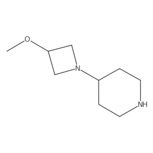 4-(3-Methoxyazetidin-1-yl)piperidine Structure
