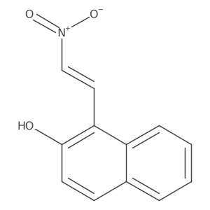 (E)-1-(2-Nitrovinyl)naphthalen-2-ol Structure