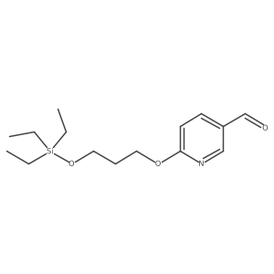 6-[3-[(Triethylsilyl)oxy]propoxy]-3-pyridinecarboxaldehyde Structure