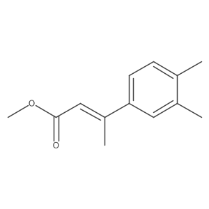 methyl (2Z)-3-(3,4-dimethylphenyl)but-2-enoate Structure