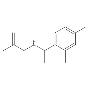 [1-(2,4-Dimethylphenyl)ethyl](2-methylprop-2-en-1-yl)amine结构式