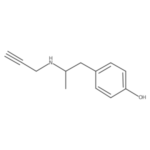 p-Hydroxy-desmethyl selegiline结构式