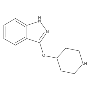 3-(piperidin-4-yloxy)-1H-indazole Structure
