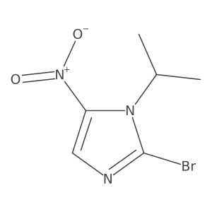 1H-Imidazole, 2-bromo-1-(1-methylethyl)-5-nitro-结构式