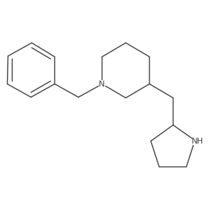 1-Benzyl-3-[(pyrrolidin-2-yl)methyl]piperidine Structure