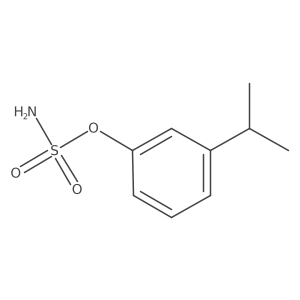 3-(Propan-2-yl)phenyl sulfamate结构式