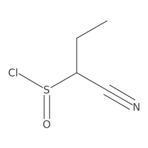 1-Cyanopropane-1-sulfinyl chloride结构式