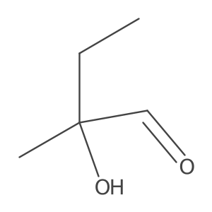 2-Hydroxy-2-methyl-butanal结构式