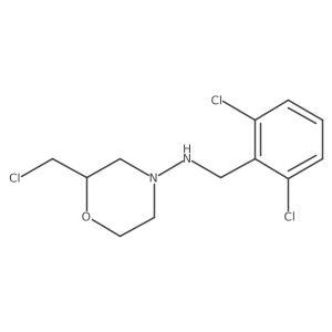 N-(2,6-Dichlorobenzylamine)-2-chloromethylmorpholine结构式