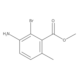 Methyl 3-amino-2-bromo-6-methylbenzoate Structure