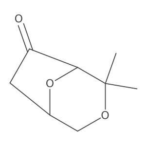 4,4-Dimethyl-3,8-dioxabicyclo[3.2.1]octan-6-one结构式