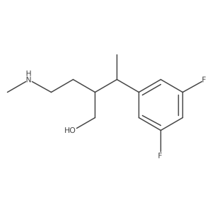 3-(3,5-Difluorophenyl)-2-[2-(methylamino)ethyl]butan-1-ol Structure