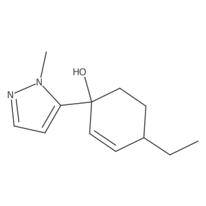 4-ethyl-1-(1-methyl-1H-pyrazol-5-yl)cyclohex-2-en-1-ol Structure