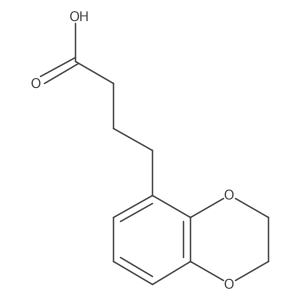 4-(2,3-Dihydro-1,4-benzodioxin-5-yl)butanoic acid Structure