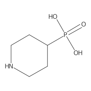(Piperidin-4-yl)phosphonic acid Structure