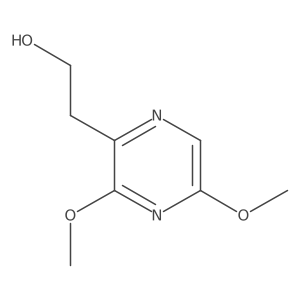 2-(3,5-Dimethoxypyrazin-2-yl)ethan-1-ol结构式