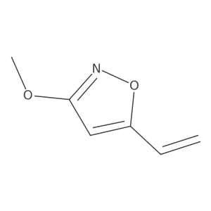 3-Methoxy-5-vinylisoxazole结构式