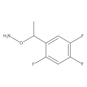 O-[1-(2,4,5-trifluorophenyl)ethyl]hydroxylamine结构式