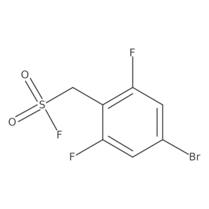 (4-Bromo-2,6-difluorophenyl)methanesulfonyl fluoride结构式