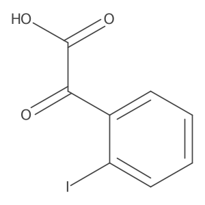 2-(2-Iodophenyl)-2-oxoaceticacid结构式