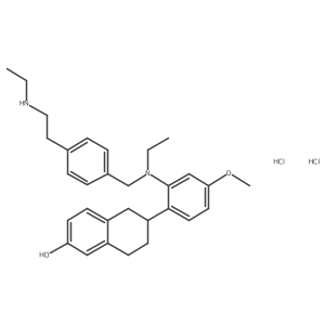 Elacestrant S enantiomer dihydrochloride Structure
