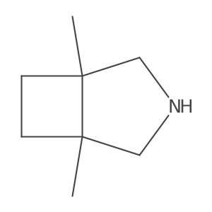 (1R,5S)-1,5-Dimethyl-3-azabicyclo[3.2.0]heptane Structure