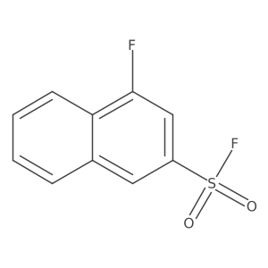 4-Fluoronaphthalene-2-sulfonyl fluoride Structure