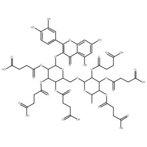 Rutinyl succinate Structure