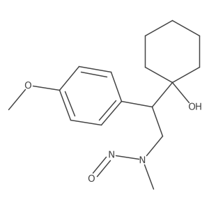 N-Nitroso Desmethyl Venlafaxine Structure