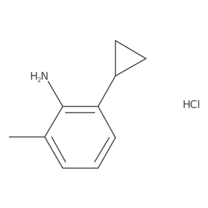 2-Cyclopropyl-6-methylaniline hydrochloride Structure