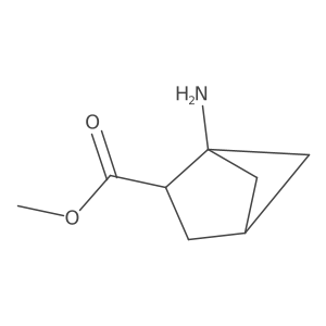 Methyl 1-aminobicyclo[2.1.1]hexane-2-carboxylate Structure
