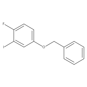 4-(Benzyloxy)-1-fluoro-2-iodobenzene Structure