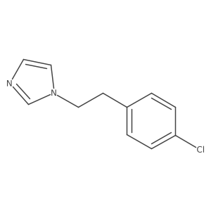 1H-Imidazole, 1-[2-(4-chlorophenyl)ethyl]-结构式