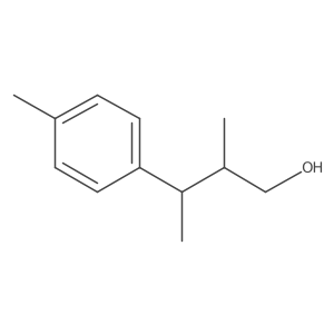 2-Methyl-3-(4-methylphenyl)butan-1-ol结构式