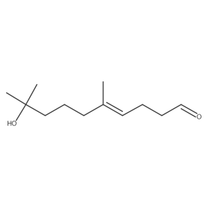 9-Hydroxy-5,9-dimethyl-4-decenal Structure