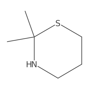 2,2-Dimethyl-1,3-thiazinane结构式